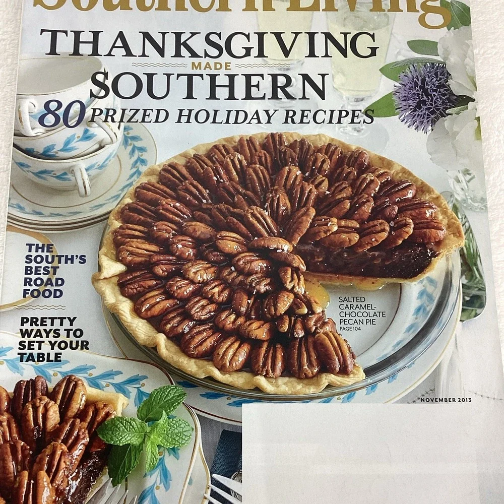 Southern Living Magazines Fall Thanksgiving Holidays Food Decor Home Mixed Lot